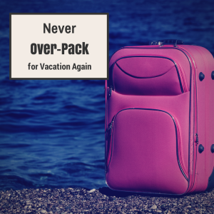 Never Overpack again